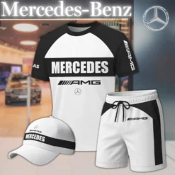 Premium  Men’s T-shirt Set MERCEDES-TX+STK+CAP-02801788
