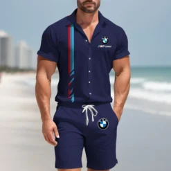 Premium  Men's Hawaii Shirt & Short BMW-CY+STK-HS03879170