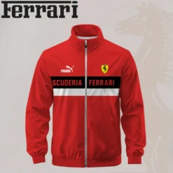 Premium  FERRARI Stand Collar Jacket ETX-GJK-FRR0477911