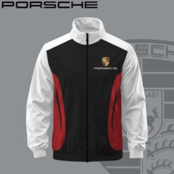 Premium  PORSCHE Stand Collar Jacket ETX-GJK-LMT0018425
