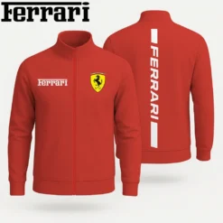 Premium  FERRARI Stand Collar Jacket ETX-GJK-FRR0477929