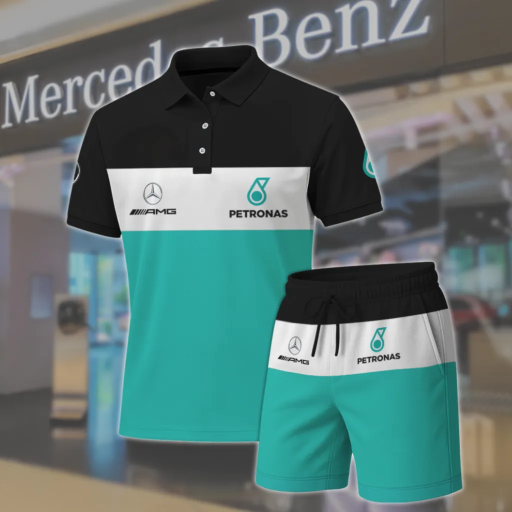Premium Men's Polo Set MERCEDES-PO+STK-MR01498719