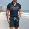 Premium  Men's Hawaii Shirt & Short PORSCHE-CY+STK-HS01928846