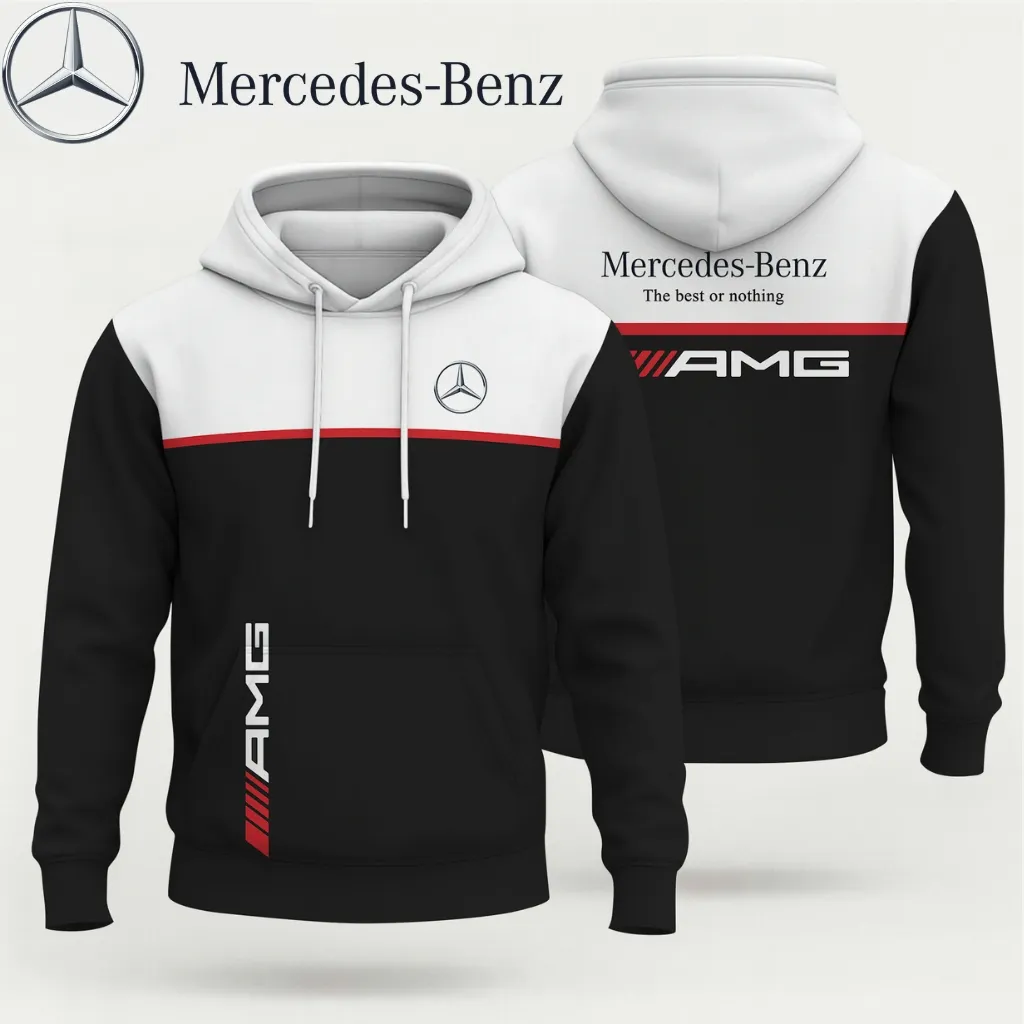 Premium Men's Hoodie MERCEDES-AF-MRD018511 - Image 2