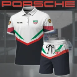 Premium  Customized Men's Polo Set PORSCHE-PO+STK-PS0741104