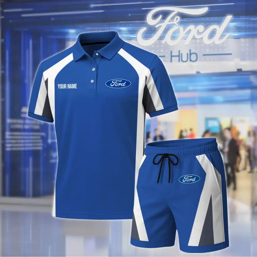 Premium Customized Men's Polo Set FORD-PO+STK-FD018406