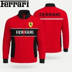 Premium  FERRARI Stand Collar Jacket ETX-GJK-FRR0477931