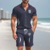 Premium  Men's Hawaii Shirt & Short PORSCHE-CY+STK-HS01928847