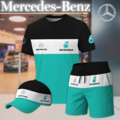 Premium  Men’s T-shirt Set MERCEDES-TX+STK+CAP-02801789