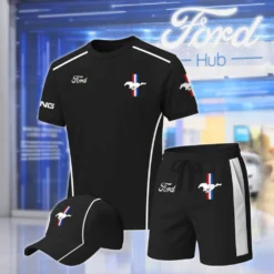 Premium  Men’s T-shirt Set FORD-TX+STK+CAP-02801804