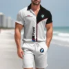 Premium  Men's Hawaii Shirt & Short BMW-CY+STK-HS03879173
