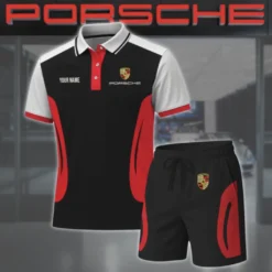Premium  Customized Men's Polo Set PORSCHE-PO+STK-PS0741105