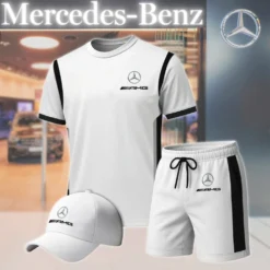 Premium  Men’s T-shirt Set MERCEDES-TX+STK+CAP-02801778