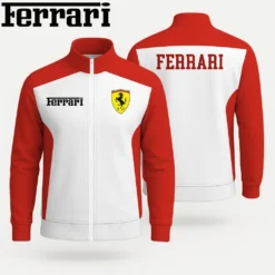 Premium  FERRARI Stand Collar Jacket ETX-GJK-FRR0477933