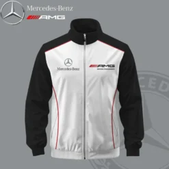 Premium  MERCEDES Stand Collar Jacket ETX-GJK-LMT9104815