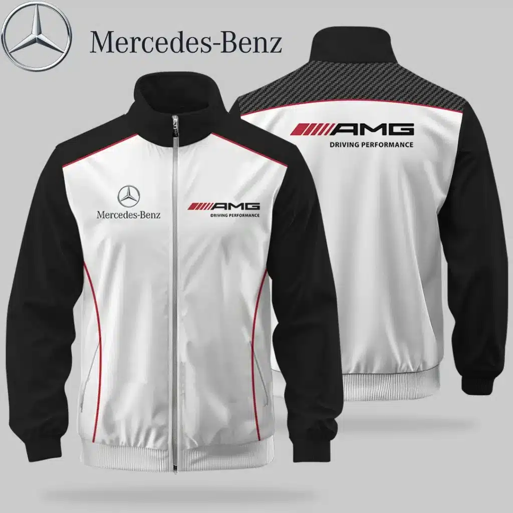 Premium MERCEDES Stand Collar Jacket ETX-GJK-LMT9104815 - Image 3