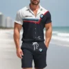 Premium  Men's Hawaii Shirt & Short BMW-CY+STK-HS03879172