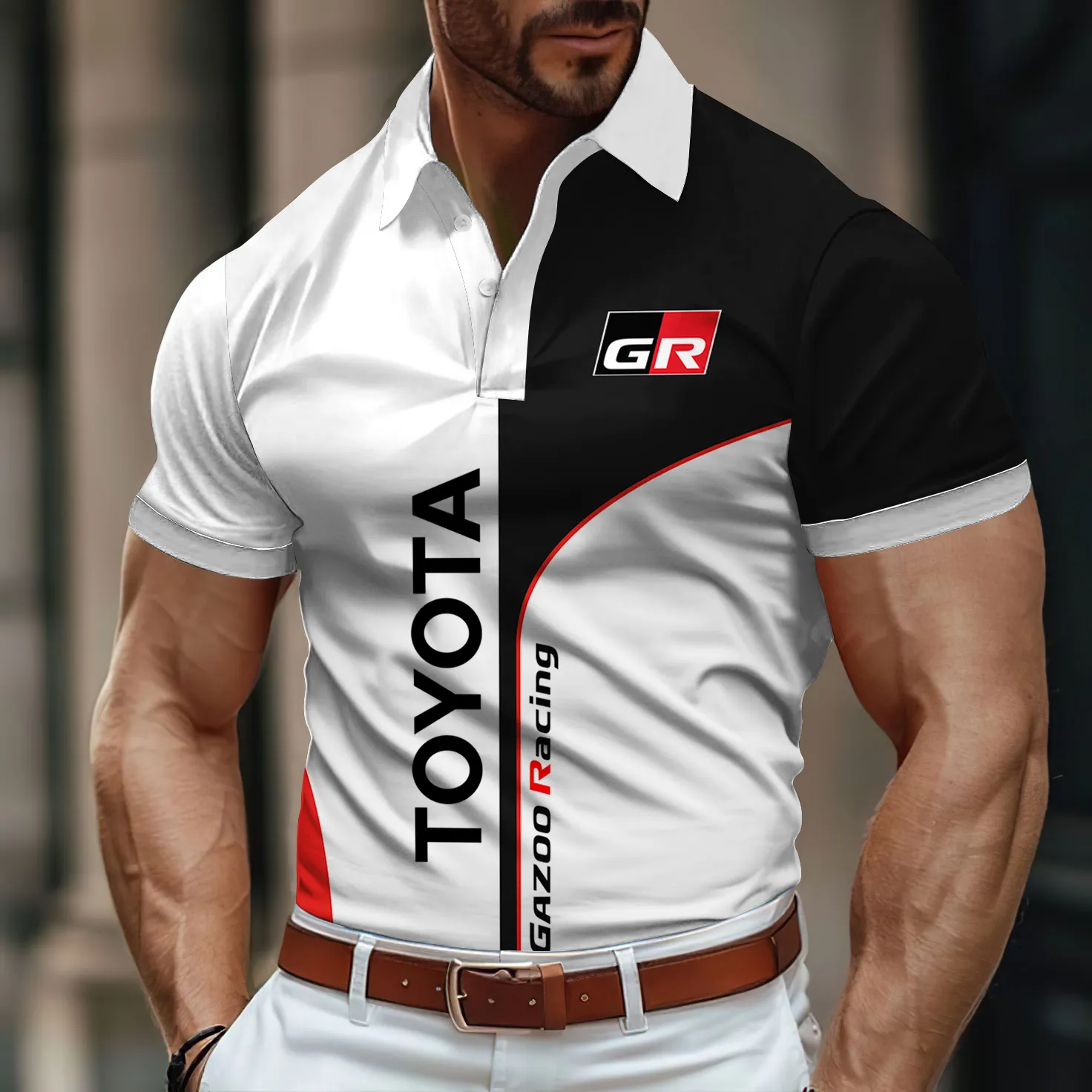 Premium Men's Polo Shirt TOYOTA-PO-018247727