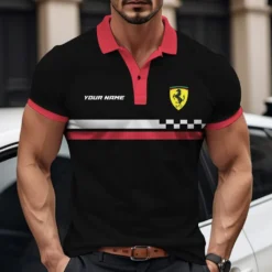 Premium  Men's Polo Shirt FERRARI-PO-781743900