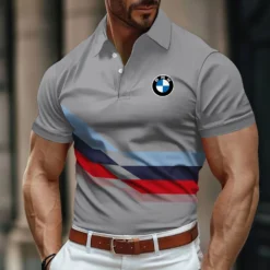 Premium  Men's Polo Shirt BMW-PO-83819018