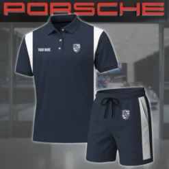 Premium  Customized Men's Polo Set PORSCHE-PO+STK-PS0741106