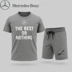 Premium  Men’s T-shirt & Shorts Set MERCEDES-TX+STK-IDA817104