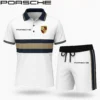 Premium  Men's Polo Set PORSCHE-PO+STK-CBS9180170