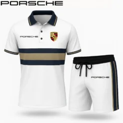 Premium  Men's Polo Set PORSCHE-PO+STK-CBS9180170