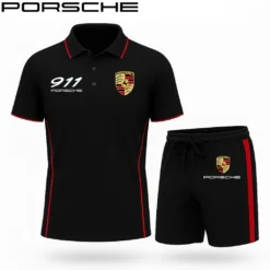 Premium  Men's Polo Set PORSCHE-PO+STK-CBS9180171