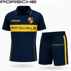 Premium  Men's Polo Set PORSCHE-PO+STK-CBS9180172