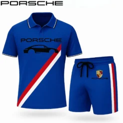 Premium  Men's Polo Set PORSCHE-PO+STK-CBS9180158