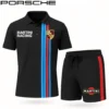 Premium  Men's Polo Set PORSCHE-PO+STK-CBS9180162