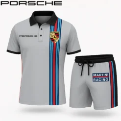 Premium  Men's Polo Set PORSCHE-PO+STK-CBS9180164