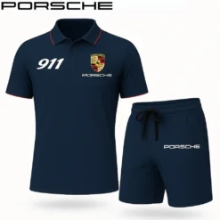 Premium  Men's Polo Set PORSCHE-PO+STK-CBS9180167