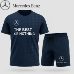 Premium  Men’s T-shirt & Shorts Set MERCEDES-TX+STK-IDA817108