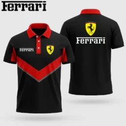 Premium  Men's Polo Shirt FERRARI-PO-NAR01471908