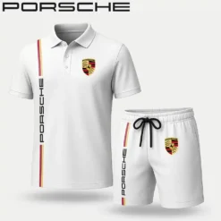 Premium  Men's Polo Set PORSCHE-PO+STK-PS0741115