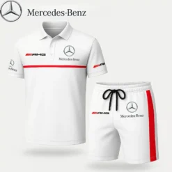 Premium  Men's Polo Set MERCEDES-PO+STK-MR01498703