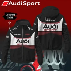 Premium  Customized Men's Windbreaker Jacket AUDI-C695-0075741