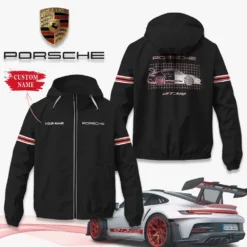 Premium  Customized Men's Windbreaker Jacket PORSCHE-C695-0075672