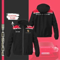 Premium  Customized Men's Windbreaker Jacket PORSCHE-C695-0075686