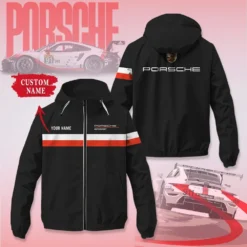 Premium  Customized Men's Windbreaker Jacket PORSCHE-C695-0075687