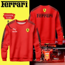 High Quality Customized Men's Sweatshirt FERRARI-WY-0075535
