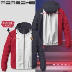 Premium  Customized Men's Windbreaker Jacket PORSCHE-C695-0075675