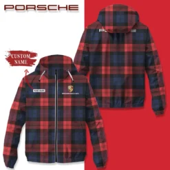 Premium  Customized Men's Windbreaker Jacket PORSCHE-C695-0075676
