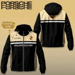 Premium  Customized Men's Windbreaker Jacket PORSCHE-C695-0075674