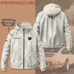 Premium  Customized Men's Windbreaker Jacket PORSCHE-C695-0075667