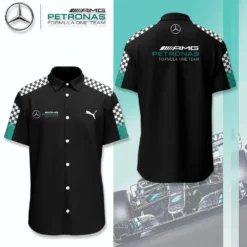 Premium  Men's Short Button Shirt MERCEDES-SP-BTS018631