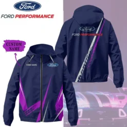 Premium  Customized Men's Windbreaker Jacket FORD-C695-10075648