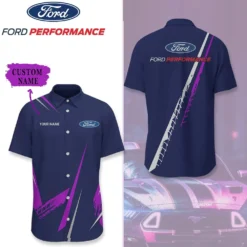 Premium  Customized Men's Short Button Shirt FORD-SP-BTS018662